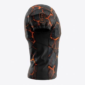 Nueva Camiseta de Fútbol Americano Sublimada Personalizada de Primera Calidad para Hombre, Patrón Geométrico, Cuello en V Acolchado, Manga Corta - Product Image 5