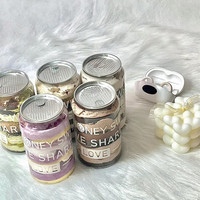 Emballage personnalisé, conteneur à gâteau de 330 ml, pots en plastique transparent pour crème glacée, boîtes en plastique PET pour gâteau et crème glacée