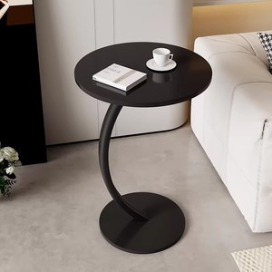 Mesa de centro pequeña de estilo moderno y minimalista para sala de estar, mesa auxiliar de sofá con almacenamiento de doble capa, suministro transfronterizo - Product Image 4