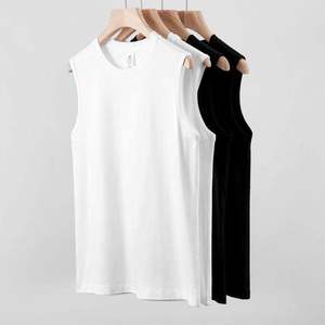 Joy Chuang Factory Wholesales Custom Logo <b>4XL</b> 100% Cotton Sleeveless <b>T</b> <b>Shirts</b> Plus Size <b>Men's</b> Tank Tops for <b>Men</b> - Product Image 2