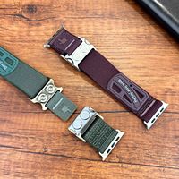 Bracelet magnétique en nylon IVANHOE Tactical Armor pour Apple Watch, robuste et durable, idéal pour la randonnée, les entraînements et les activités de plein air