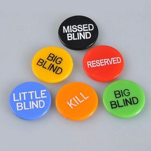 Jetons de poker ronds vierges de marque, sans valeur nominale, légers, pour jeux de société, vente directe usine - Product Image 3