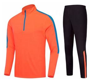 Calidad personalizada transpirable verano hombres 100% poliéster ropa deportiva chándales entrenamiento de secado rápido deportes Club Jogging trajes - Product Image 2