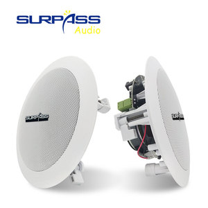 Btc32 Vượt Qua 5.25 "Màu Xanh-Cặp Răng Flush Núi Trong Tường Trong Trần 2-Cách Hệ Thống Loa Kết Nối Nhanh Chóng/Âm Thanh Stereo 20 Watt - Product Image 3