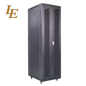 Protection de sécurité NC, porte en maille de 19 pouces, rack de serveur de données réseau, protection IP20, acier SPCC, norme IEC297-2, revêtement en poudre - Product Image 1
