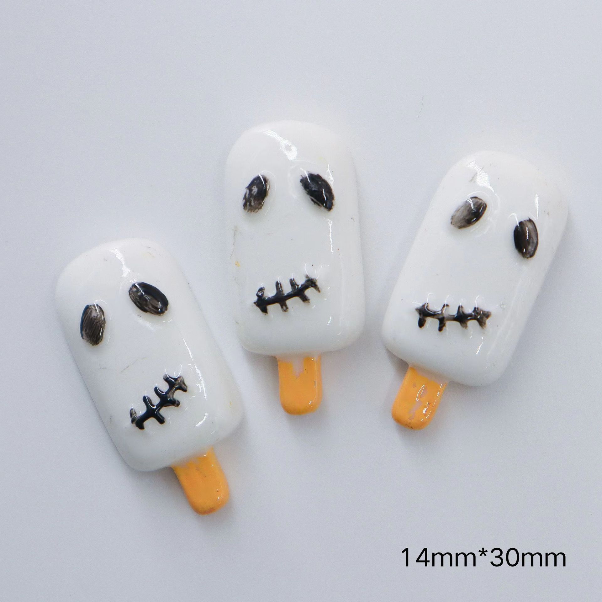 Halloween white popsicle