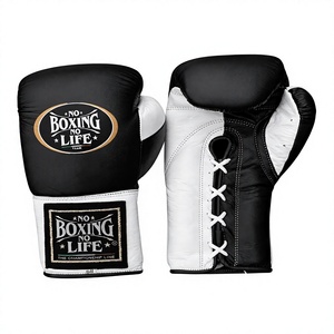 Guantes de Boxeo MMA Profesionales OEM al por Mayor, Cuero Genuino, Logotipo Personalizado, Unisex, de Alta Calidad - Product Image 1