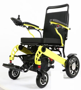 残疾人护理师手摇电动轮椅轻便低价可折叠电动轮椅 - Product Image 1
