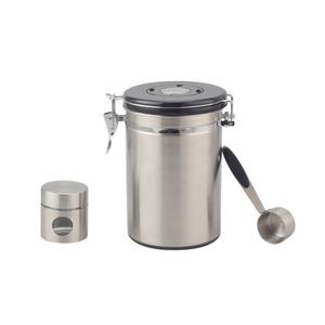 Airtight Stainless Steel Kitchen Food Storage Container with Lids <b>and</b> Jar, Coffee <b>Sugar</b> <b>Canister</b> - Product Image 6