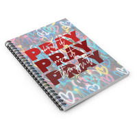 Mini journal de prière inspirant de l'auto-éditeur de cahier à spirale de coloriage personnalisé à quantité minimale de commande bas