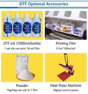 เครื่องพิมพ์ DTF ราคาถูกที่สุด เครื่องพิมพ์เสื้อยืด รุ่น Double Xp600 พร้อมเครื่องเขย่าผง R - Product Image 5