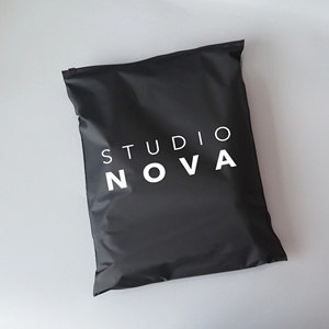 Vente chaude Personnalisé Noir Zip Lock Poly Sacs <span class=keywords><strong>pour</strong></span> Vêtements Logo Imprimé <span class=keywords><strong>Pochette</strong></span> À Capuche avec Fermeture Éclair <span class=keywords><strong>pour</strong></span> Emballage De Chaussures - Product Image 3