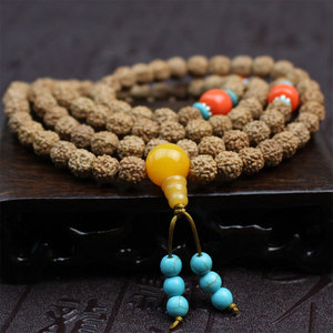 Bracelets tendance en gros avec perles géométriques en graines de Bodhi orthodoxes et pendentifs en jade texturé pour les occasions d'anniversaire - Product Image 3