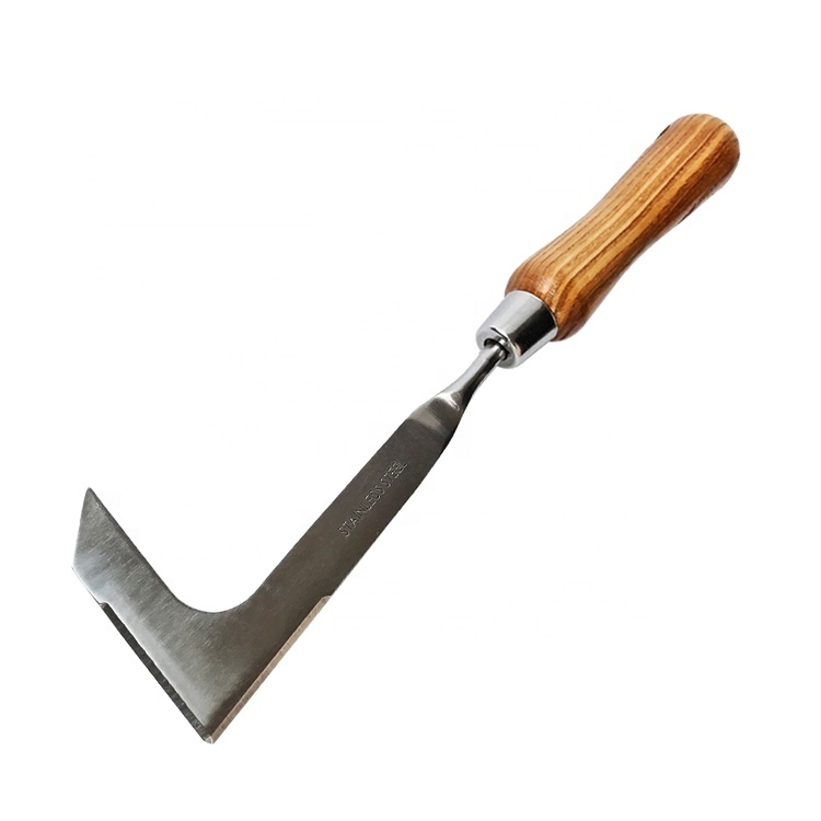 Нож для сада с деревянной ручкой