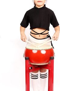 Tamburo tradizionale cinese per bambini grande tamburo durevole scuola materna tamburo di danza del leone che suona musicale - Product Image 6