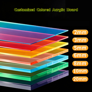 ผู้ผลิตขายส่งแผ่นอะคริลิคสีลูกฟูก สามารถปรับแต่งขนาดได้ - Product Image 2