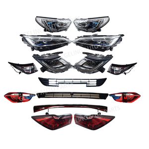 Dolphin Auto Repuestos Kits de carrocería LED azul Faro trasero rejilla de luz para BYD Yuan <span class=keywords><strong>S1</strong></span> GLX 2016 2017 2018 Yuan Plus Dolphin - Product Image 1