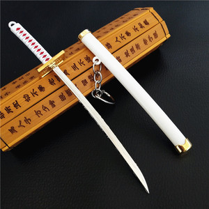 Roronoa Zoro épée porte-clés Anime jouet boucle avec porte-outil fourreau <span class=keywords><strong>Katana</strong></span> <span class=keywords><strong>Sabre</strong></span> voiture porte-clés 1 pièce cadeau - Product Image 5