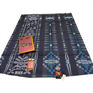 ผ้าซองเก็ตอินโดนีเซียแบบ SPC คุณภาพเยี่ยมสำหรับผู้ชาย ยี่ห้อ BHS รุ่น Indonesia Lungi Elegant - Product Image 3