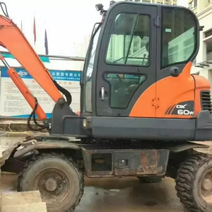 Excavatrice DX60W de roue de Doosan 14ton d'approvisionnement d'usine - Product Image 1