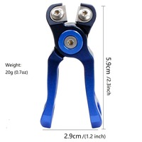 Pemotong senar pancing MINI, peralatan memancing senar Tungsten dengan retractor, potong kepang, senar Mono dan Fluoro (B07)