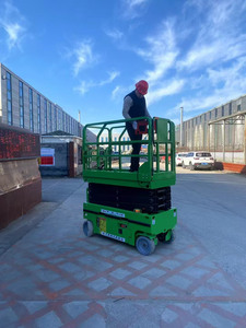 Plataforma Elevadora de Tijera, Precio de Fábrica en China, Altura de Elevación 10m, Tipo de Ruedas Opcional, Instalación de Carteleras Publicitarias - Product Image 6