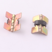 Petite boîte à bijoux en plastique, accessoires de quincaillerie, charnière à ressort pour boîte à montre, boîte cadeau