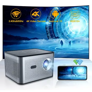 X3 Pro tốt nhất máy chiếu mini 4K Android thông minh Bluetooth Wi-Fi lumen cao Máy Chiếu TV phim nhỏ túi máy chiếu di động