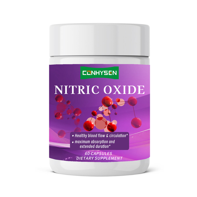 Factory Wholesale Nitric Oxide Capsules with Tart Cherry Broccoli Support Healthy Blood Circulation Energy Levels Adults Capsule