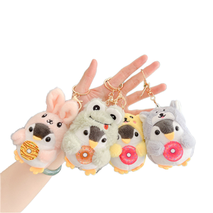 ROXGOCT Gute Qualität Pinguin Plüsch Schlüssel bund PP Baumwolle Niedlich Dekorative Anhänger Puppe für Rucksack Handtasche Stress abbau gewaschen - Product Image 2