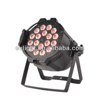 10w 18 rgbw led par lumière dmx rgbw lumières de scène activées par le son dj par lumière