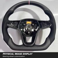 Accessoires automobiles en gros, volant en fibre de carbone pour Volkswagen Golf 6 7 MK7 GTI Polo Tiguan Touareg Passat CC
