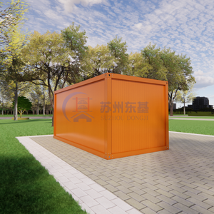 20 FT 40FT Confortável Novo Material Casa Simples Pequena Casa Shipping Container Aço Quadros Casas Preafricanas - Product Image 4