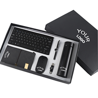 Coffrets cadeaux d'affaires personnalisés promotionnels, bloc-notes de luxe, stylo, tasse à vide, clavier, souris, clé USB pour cadeaux d'entreprise