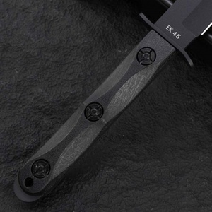 Couteau Bowie à pointe droite KB EK MODEL 5 EK45 pour le camping en plein air, acier inoxydable, manche en fibre de verre, épaisseur 4 mm, DIY OEM 20 cm - Product Image 4