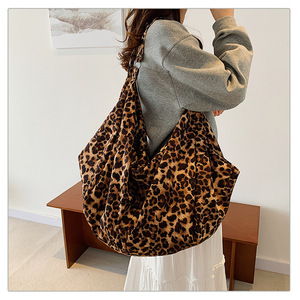 Mùa Hè Sexy Quá Khổ Leopard In Có Thể Gập Lại Hobo Vai Tote Túi Tùy Chỉnh Cổ Điển Thời Trang Giản Dị Du Lịch Mua Sắm Túi Xách - Product Image 6
