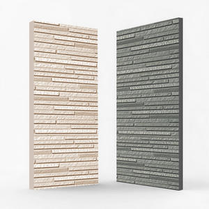 الكسوة الصناعية من الألياف الجاهزة للجدران ، ميزات مقاومة للماء للداخلية/الأسمنت للحريق - Product Image 1