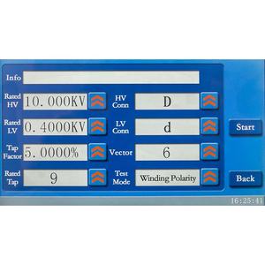 Medidor digital de proporção de erro de fase e anjo, testador automático de proporção de giro do transformador TTR - Product Image 3