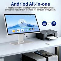 Nouvel écran tactile Android 11 noir de 15,6 pouces, 16:9, 1080P FHD, écran interactif, RK3568 Quad-Core, 4 Go de RAM, 32 Go de ROM intégrés
