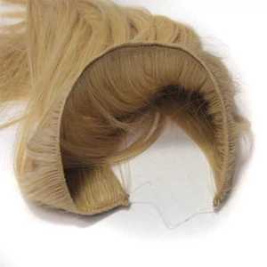 Extensiones de cabello ombre rubio tipo halo, cabello humano virgen, puntas gruesas, fáciles de usar, extensiones de cabello para toda la cabeza, para la belleza del cabello. - Product Image 5