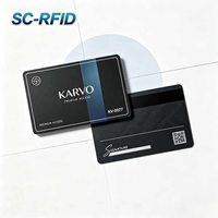 Carte RFID à bande magnétique en PVC de qualité constante pour la gestion d'accès aux visiteurs des centres commerciaux et comme carte-clé de chambre d'hôtel économique