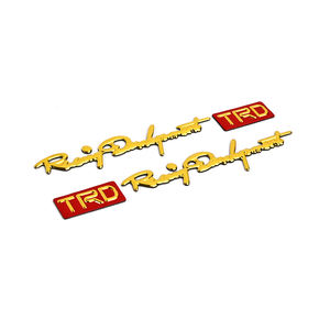 कस्टम स्व-चिपकने वाला कार ग्रिल प्रतीक बैज वाटरप्रूफ टिकाऊ नरम 3 डी अक्षर कार लोगो स्टिकर भ्रूण - Product Image 1