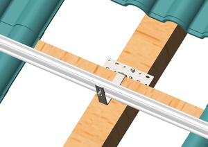 ARTSIGN Crochet <span class=keywords><strong>solaire</strong></span> durable pour système de montage de panneaux solaires sur toit, résistant aux intempéries, <span class=keywords><strong>fixation</strong></span> sécurisée sur toit, installation facile - Product Image 4