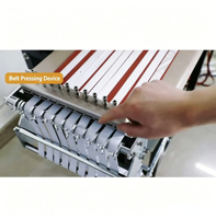 Presse à chaud manuelle 25*100cm pour rubans et sublimation double face