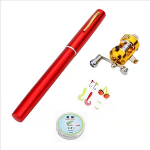 Byloo <strong>Fishing</strong> <strong>Rod</strong> Reel Combo Mini <strong>Pen</strong> <strong>Fishing</strong> Pole <strong>Kit</strong> Telescopic <strong>Fishing</strong> <strong>Rod</strong> Spinning Reel Combo <strong>Kit</strong> - Product Image 1