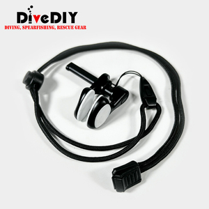Noseclips d'apnée nouveau Tyle Silicone confortable en alliage d'aluminium plongée natation surf - Product Image 2