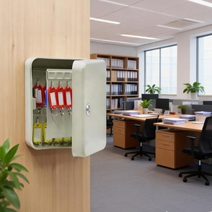 Alloy Aluminum Wall Mounted <b>Lock</b> <b>Box</b> for Keys Car Home Office Hotel Real Estate Emergency Door Key Storage <b>Box</b> - Product Image 6