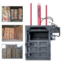 Presse à balles hydraulique pour bouteilles en plastique / Petite machine compacteuse pour déchets de papier