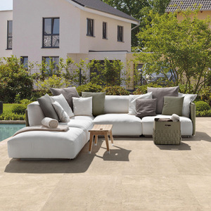 Juego de Muebles de Jardín Modernos Hechos a Mano para Todo Clima, Seccionales de Aluminio para Exteriores - Product Image 1