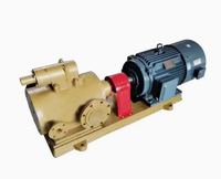 Pompe à trois vis API 676 pour transfert d'huile de carburant lourd marine et d'huile hydraulique haute pression